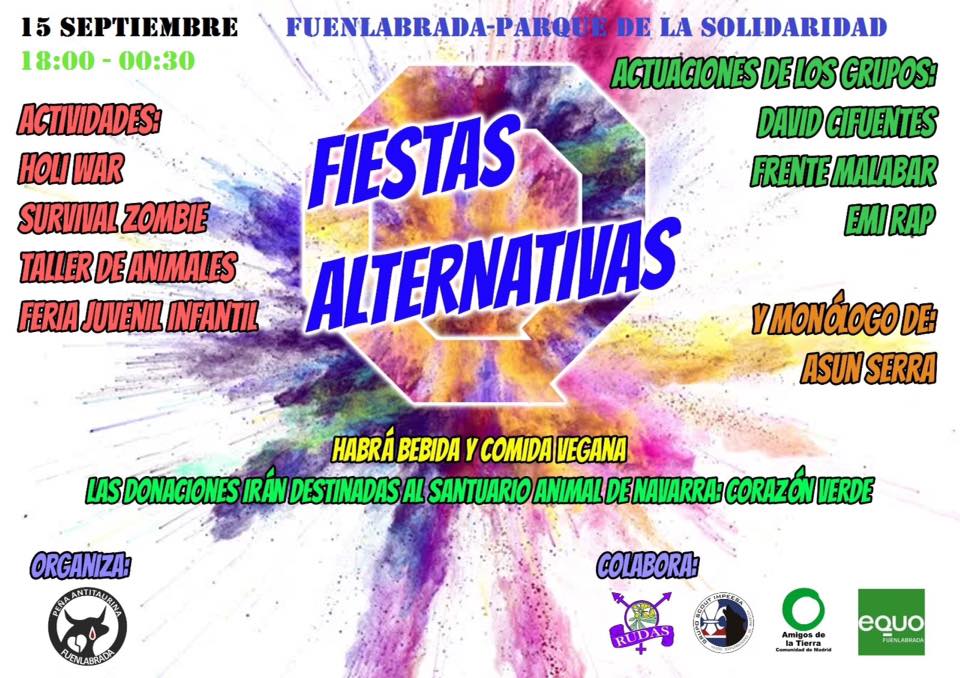 fiestas alternativas fuenlabrada