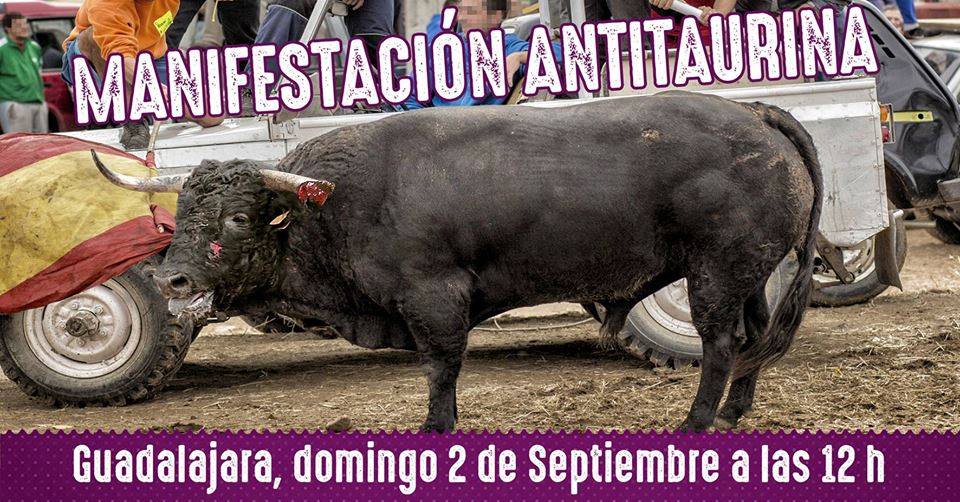 manifestación antitaurina guadalajara
