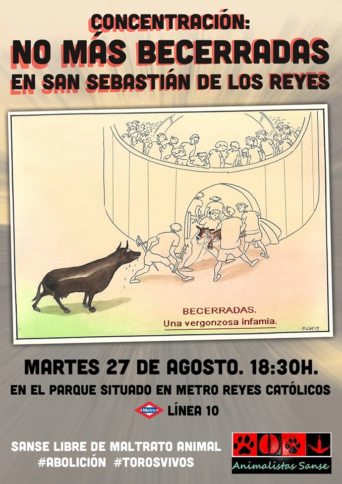 concentracion becerradas san sebastian de los reyes