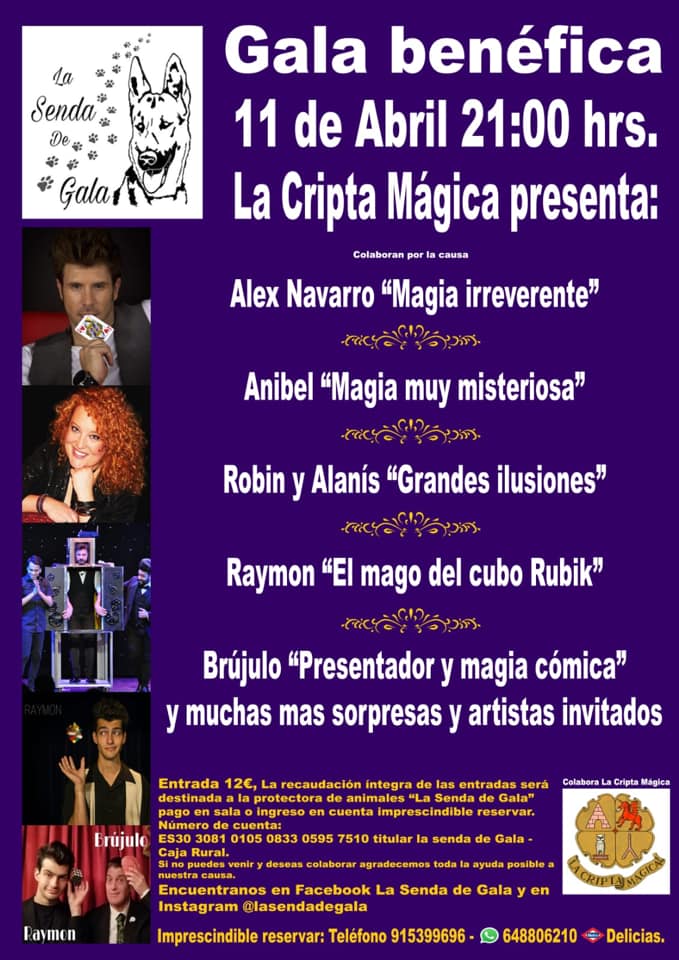 gala benefice la senda de gala