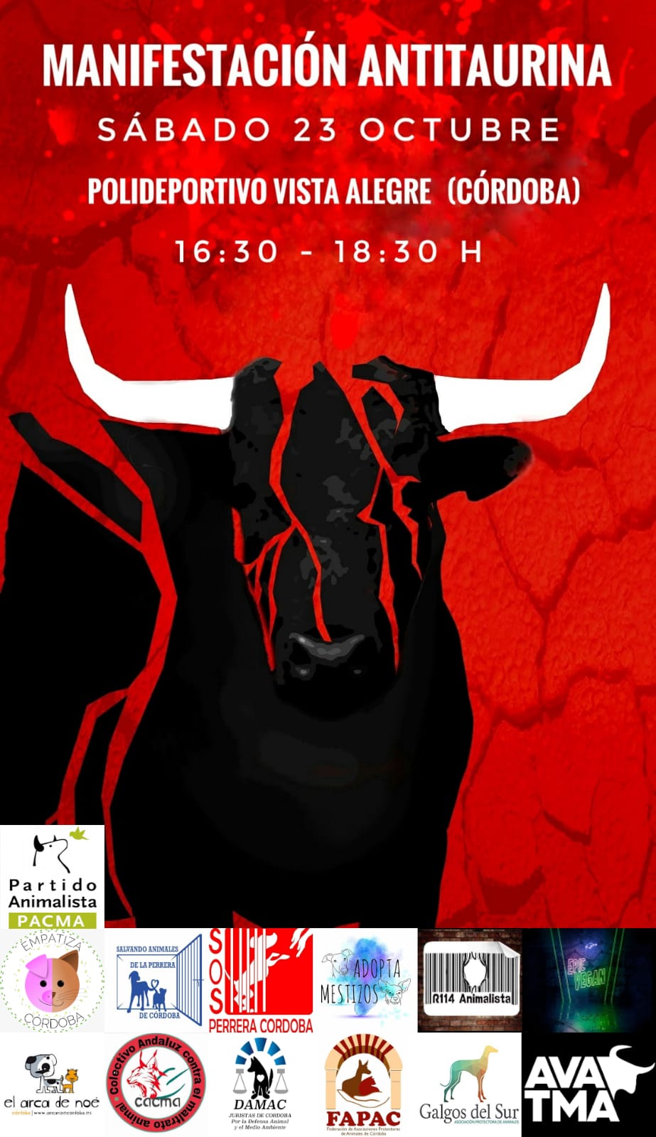 manifestacion antitaurina