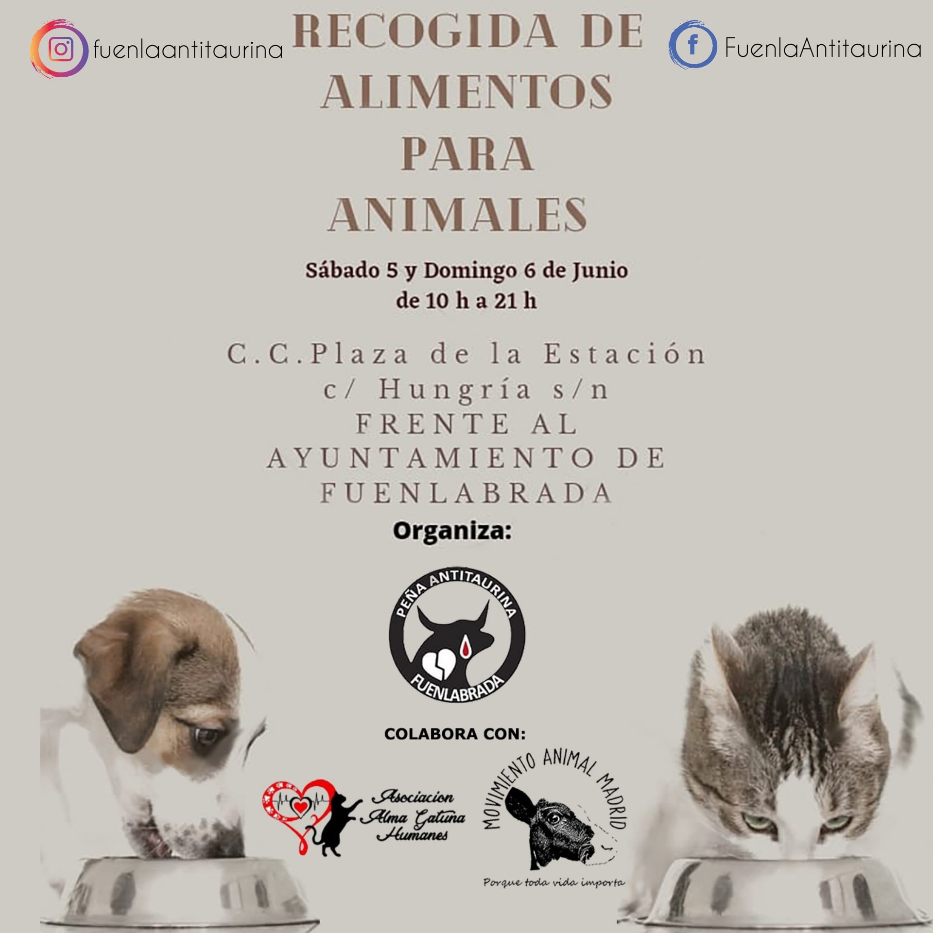 recogida alimentos fuenla