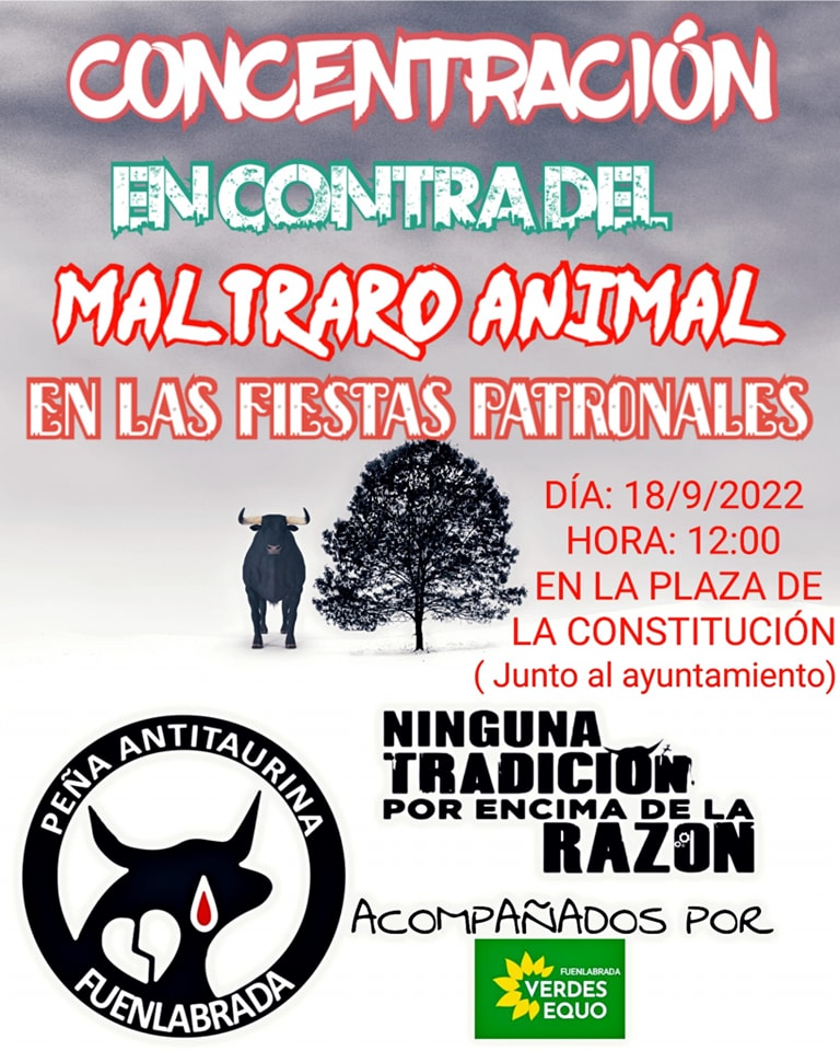 concentracion antitaurina fuenlabrada
