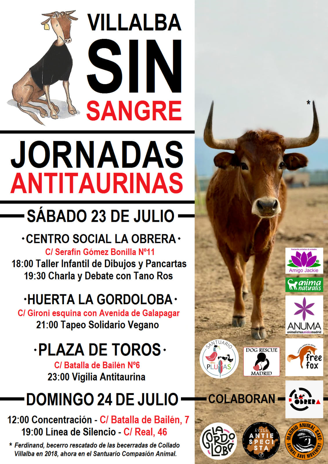 jornadas antitaurinas villalba