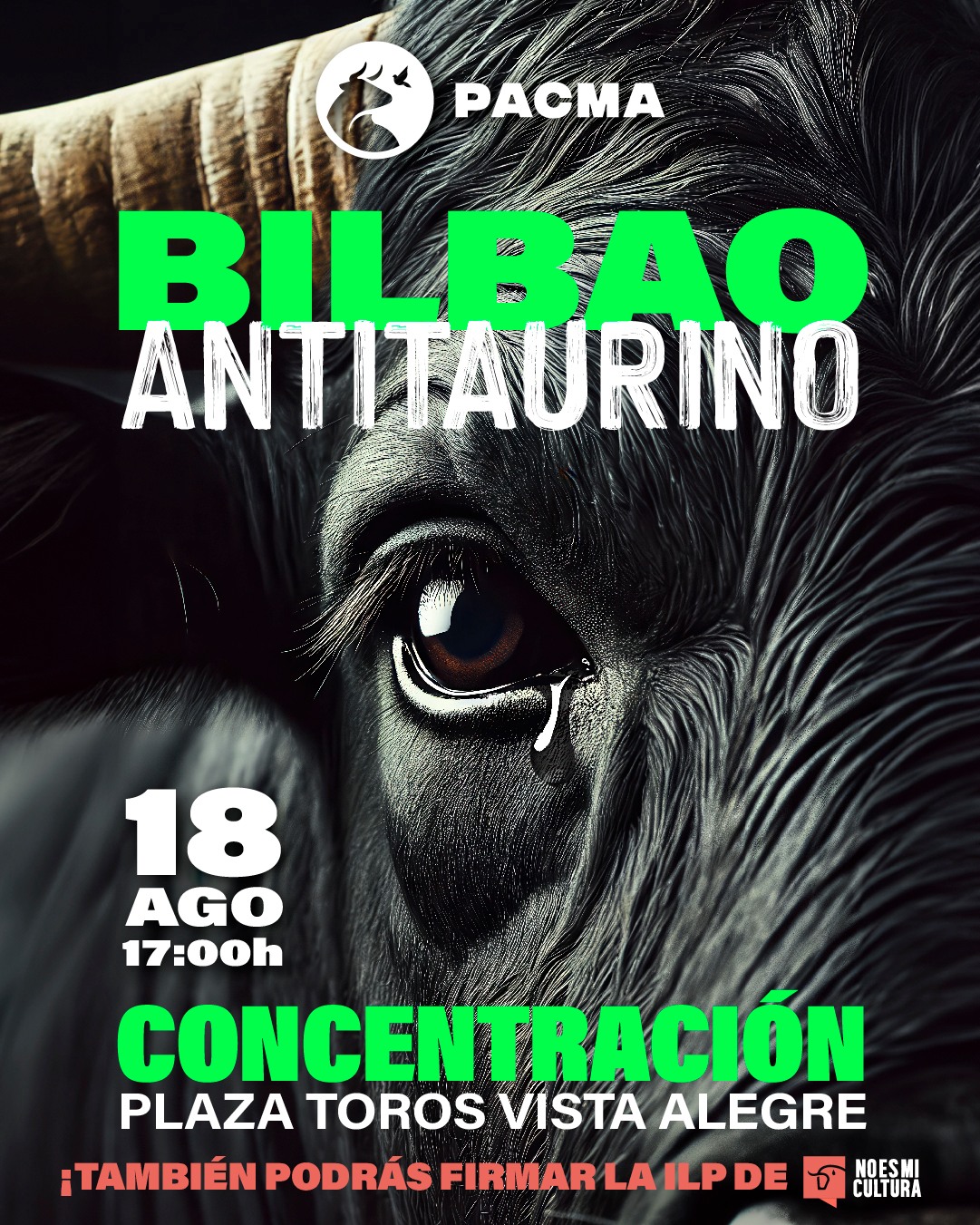 manifestacion antitaurina bilbao
