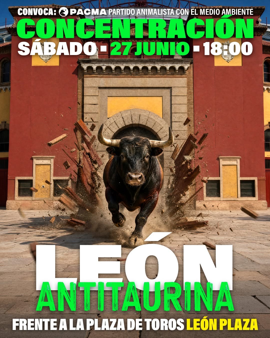 concentracion antitaurina leon